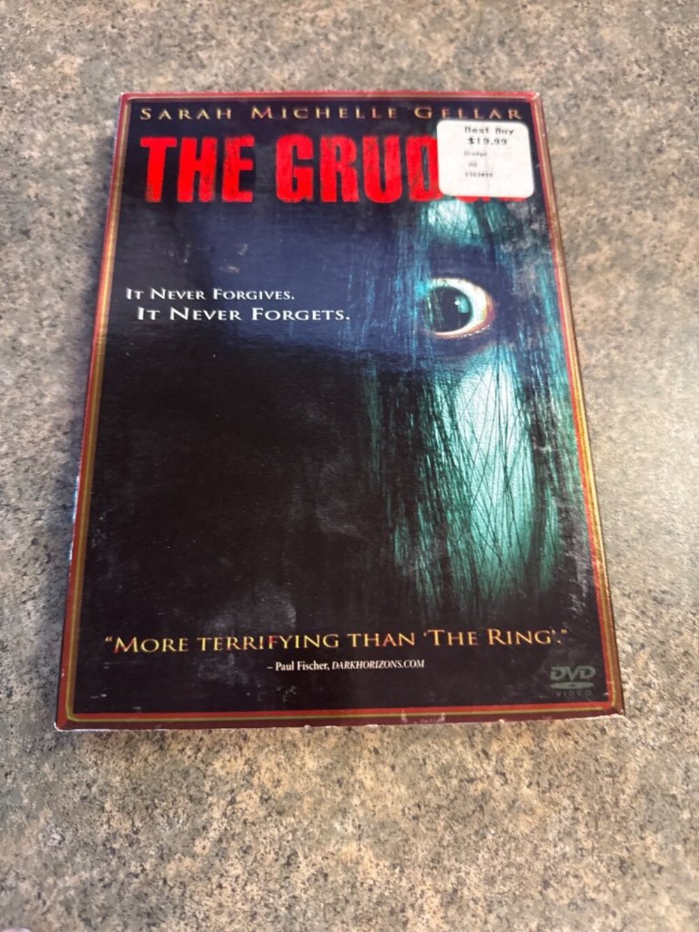 The Grudge DVD Horror Movie Starring Sarah Michelle Gellar 2004 PG-13 Dolby Digi